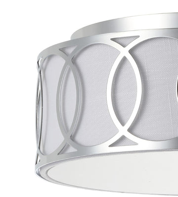 Aria Metal LED Flush Mount - JONATHAN Y